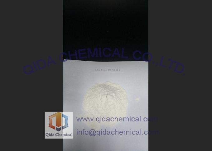 Ανόργανο σύνθετο βρωμίδιο χημικό CAS 7647-15-6 βρωμίδιων νατρίου