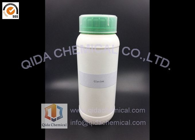 Αμινοξική όξινη άσπρη κρυστάλλινη σκόνη βαθμού τροφίμων γλυκίνης CAS 56-40-6